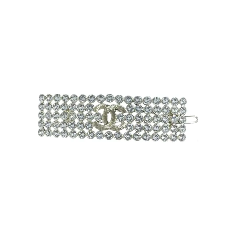 CHANEL Hair Clips Women's Gold-0