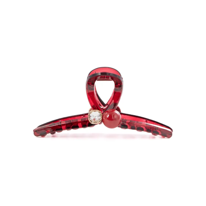 ZANC Acrylic Pearl Hair Clips Women's-0