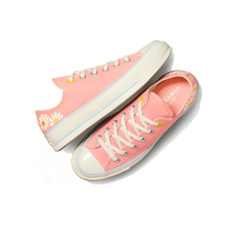 Converse Chuck 70s Daisy 'Pink White' Women's-3