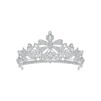 AGOVSKI Copper Alloy+Synthetic Cubic Zirconia Headbands Women's