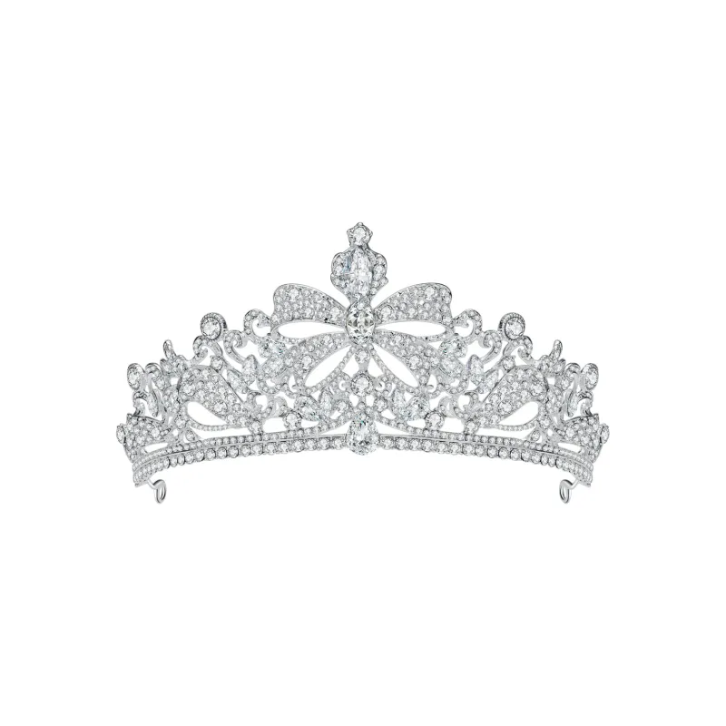 AGOVSKI Copper Alloy+Synthetic Cubic Zirconia Headbands Women's-0