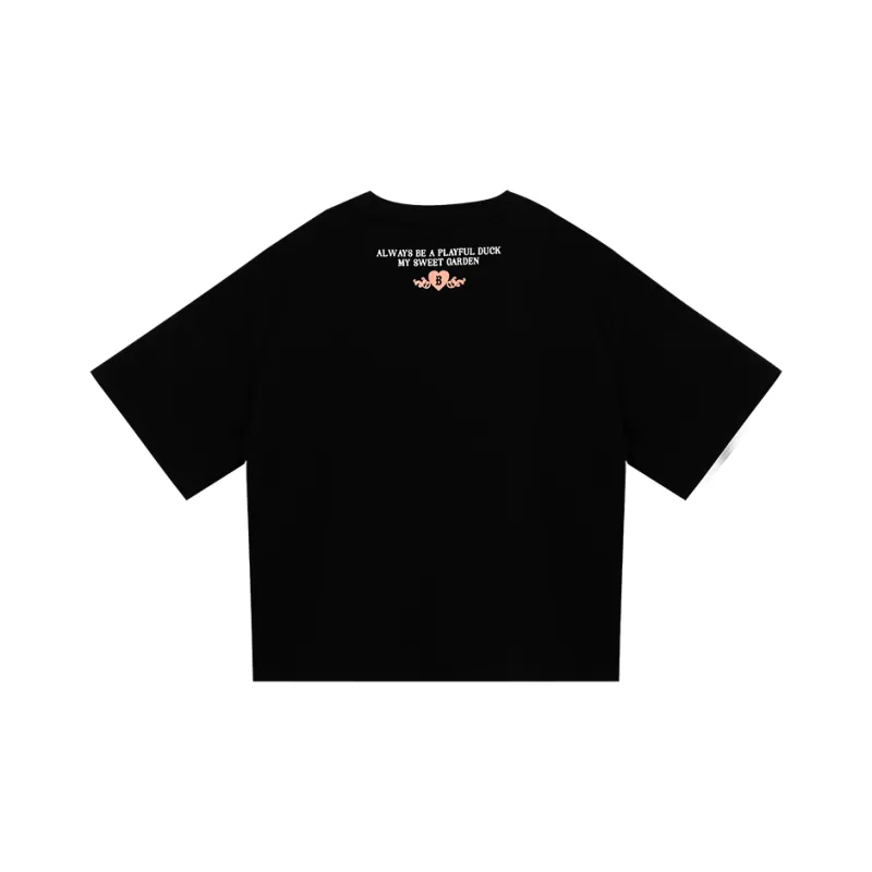 B.Duck T Shirts Women's Black-1