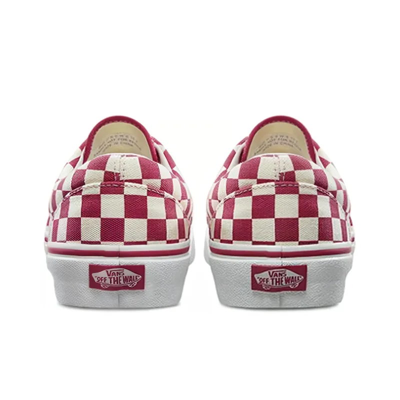 Vans Era Checkerboard Red-4