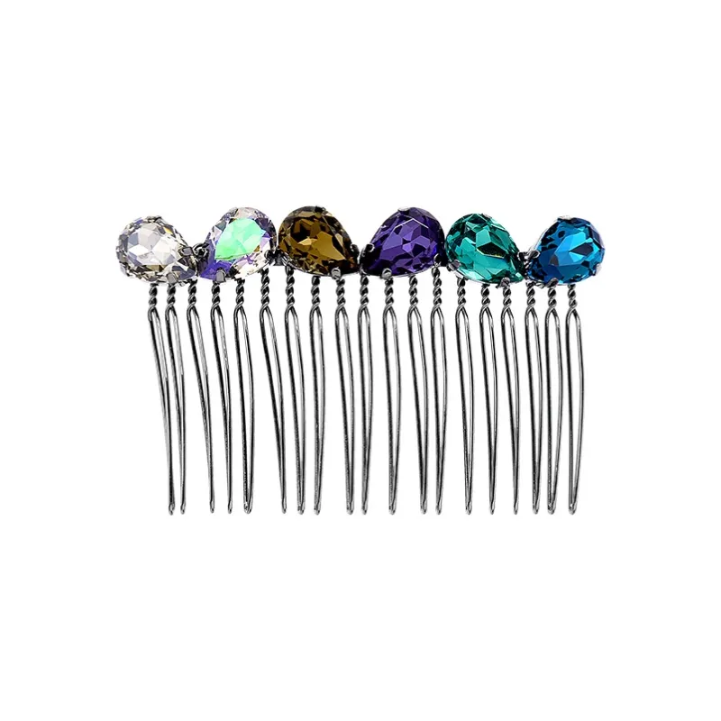 ROYALSASA Alloy, Faux Crystal Hair Accessories Women's Multicolor-0