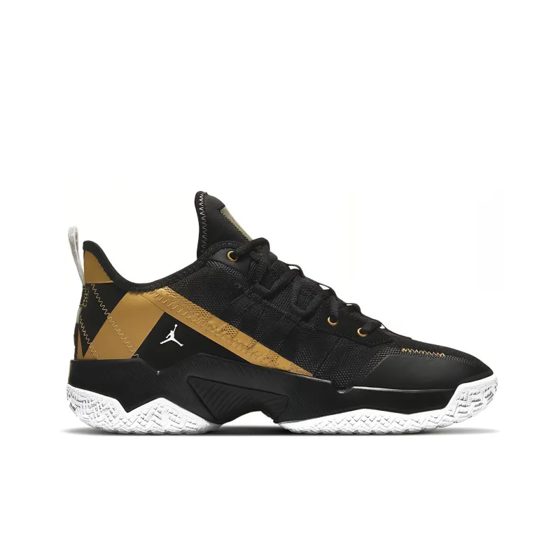 JORDAN Westbrook One Take 2 'Black Metallic Gold'-1