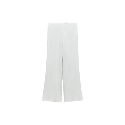 ZARA Casual Pants Women's White