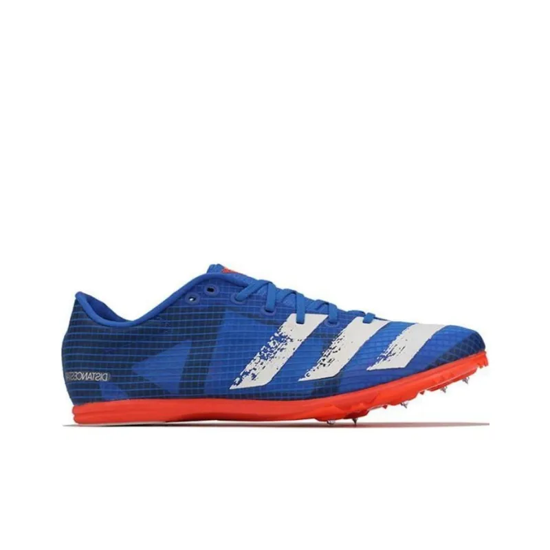 Adidas Distancestar Durable Breathable Low Top Running Shoes Unisex Blue-1