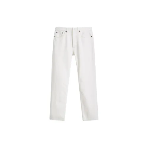 ZARA Jeans Men Frosted White