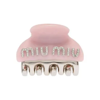 MIU MIU Hair Clips Women's Pink