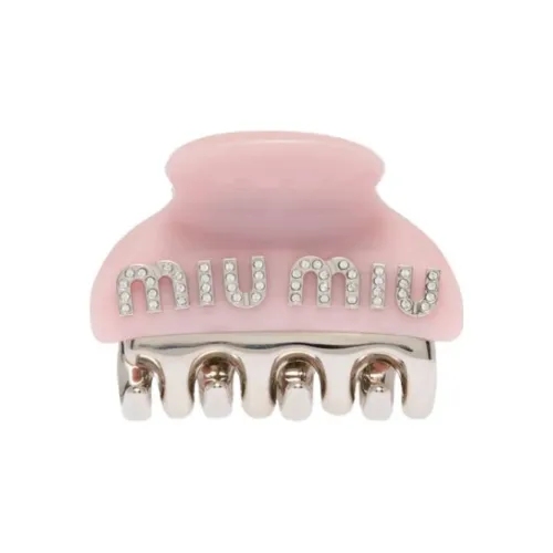 MIU MIU Hair Clips Women's Pink