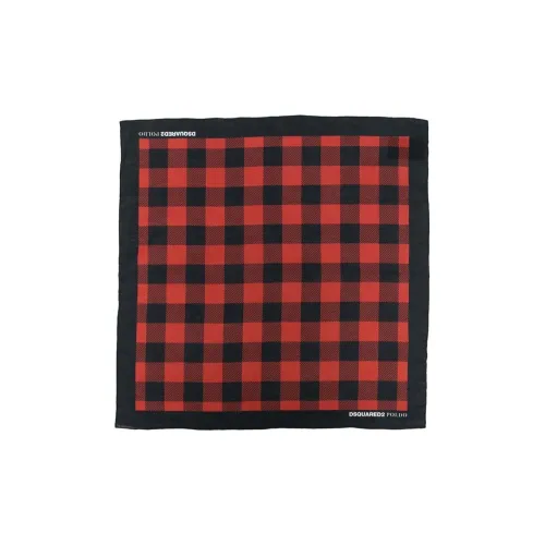 DSQUARED2 Plaid-check Print Bandana