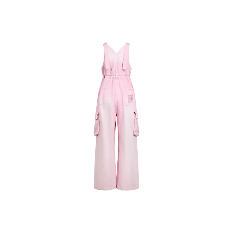 Valeria Obbaco Overalls Women's Pink-1