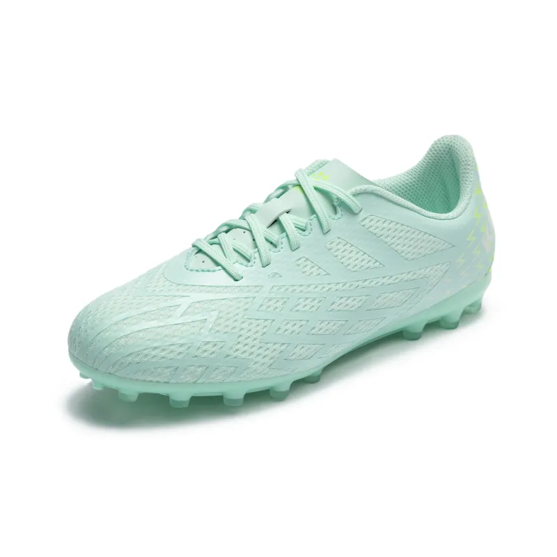 KELME Glimpse MG Rubber Short Studs Slip Resistant Breathable Coverage Support Soccer Shoes Unisex Green-2