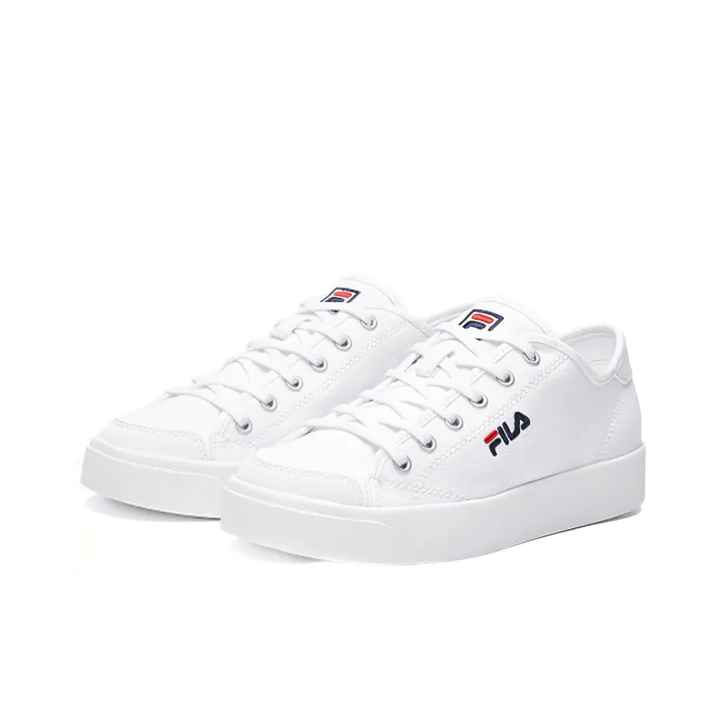 FILA Lightweight Couple Sneakers White Women's-2