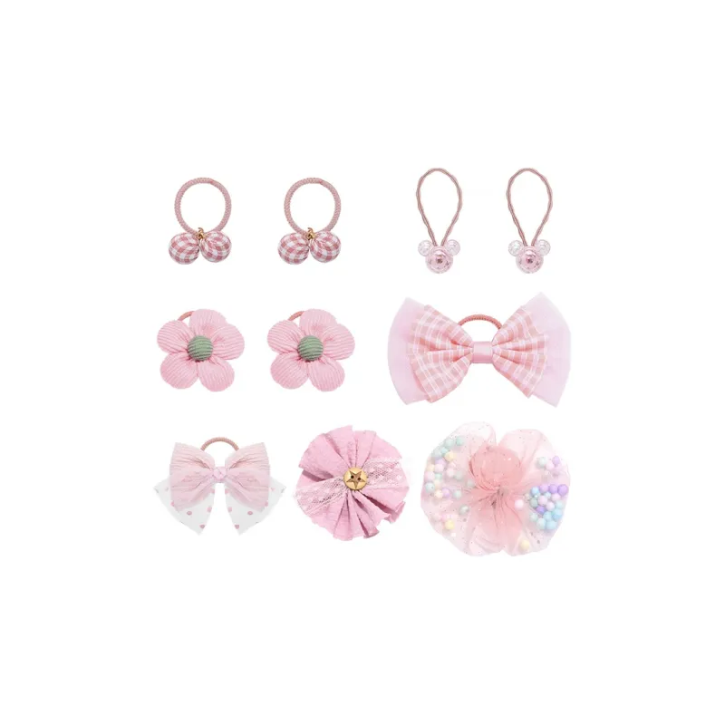 ROYALSASA Fabric Hair Clips Kids'-0