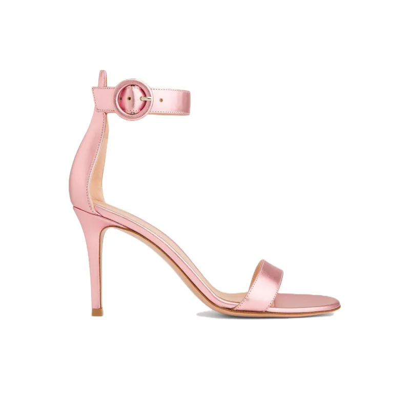 GIANVITO ROSSI 80mm Suede Sandals-1