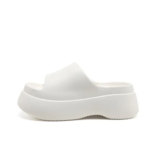 EXULL Q Slide Slippers Women's White