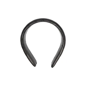 GUCCI Chevron Quilted Leather Headband