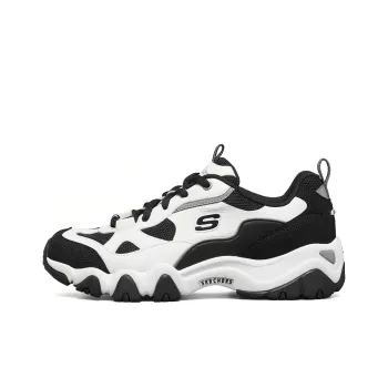 Skechers D Lites 2.0 Sport Shoes Black/White Women's