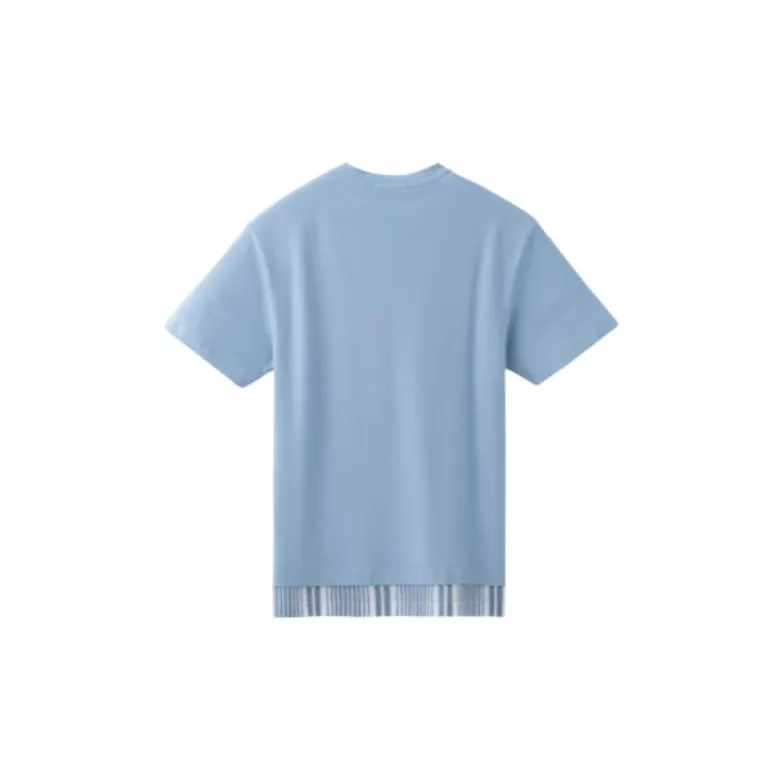 GOLDLION T Shirts Men Blue-1