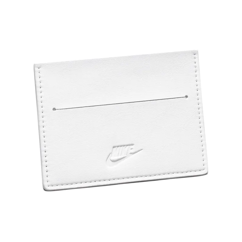 Nike PU Polyurethane Card Holder Card Holder Regular Unisex White-1