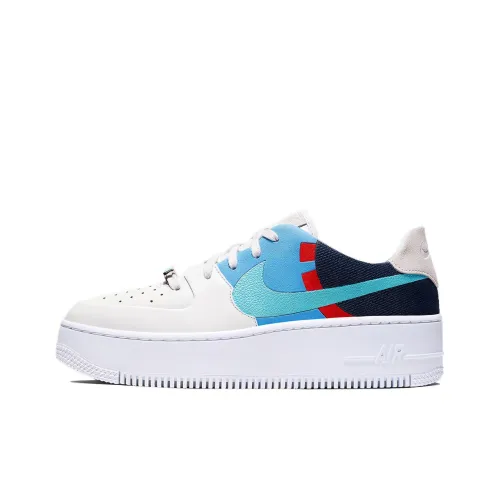 Nike Air Force 1 Low Sage White Light Blue Women's