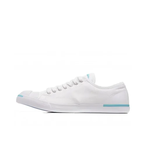 Converse Jack Purcell Canvas Shoes Unisex Low-Top White/Blue