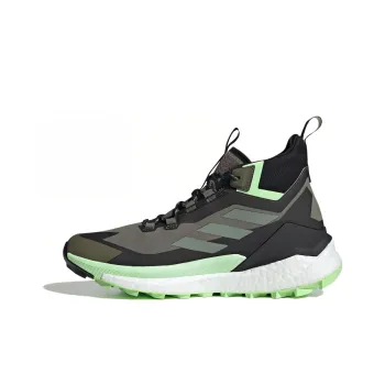 Adidas Terrex Free Hiker Gore Tex 2.0 Olive Strata Silver Green Aurora Black