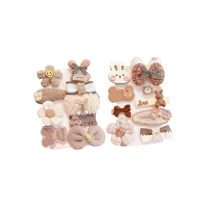CHIMERA Hair Clips Kids' Coffee-0