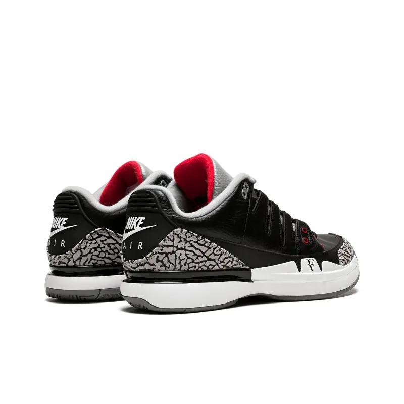 Nike Zoom Vapor AJ3 Black Cement-3