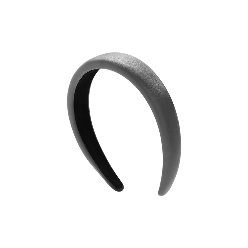 ROYALSASA Leather Acrylic Headbands Women's-4