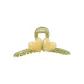 Beige Heart Tubas Claw Clip
