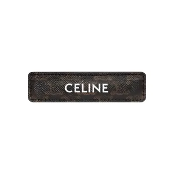 CELINE Hair Clips Women's Black