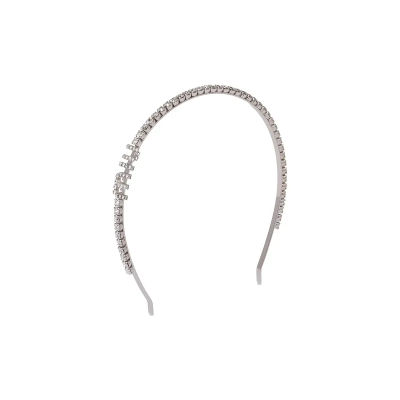 MIU MIU Headbands Women's Silver-2