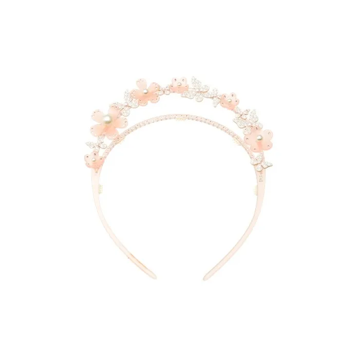 ALEXANDRE DE PARIS Acetate Plate Honor Flower Headband Hair Accessory Women's-2