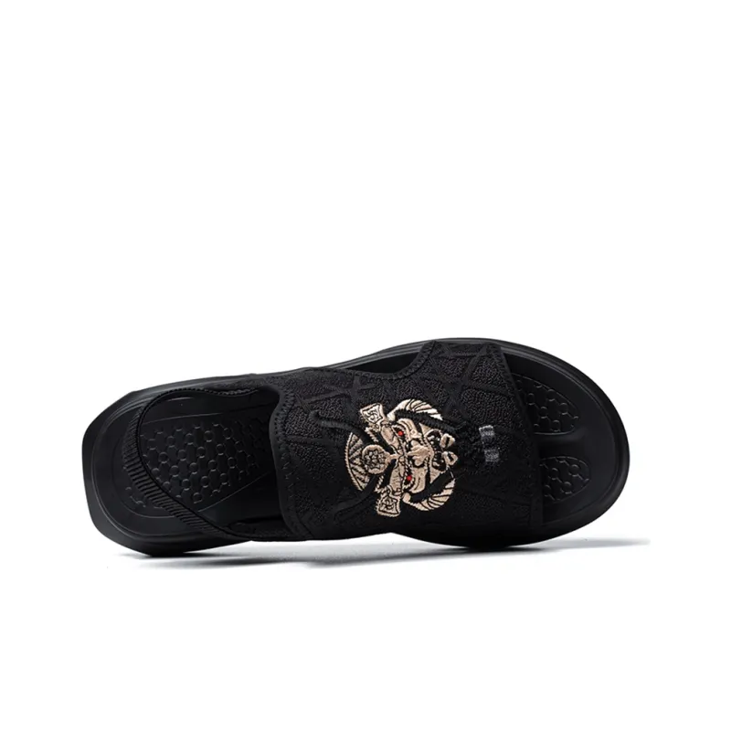Help Beach Sandals Men Black-4
