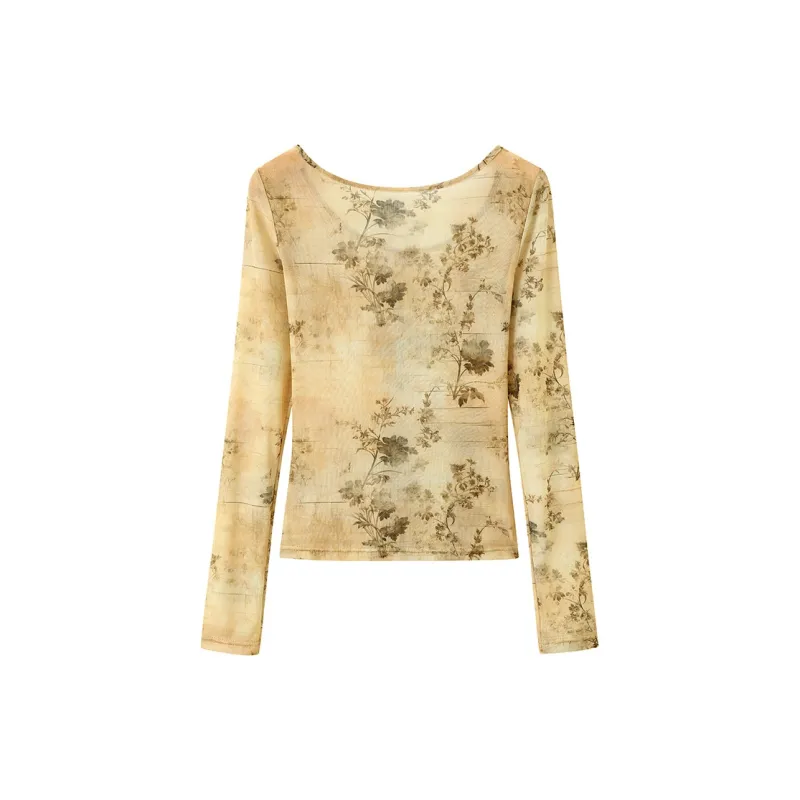 Luqingyi T-Shirt Women's Multicolor-1