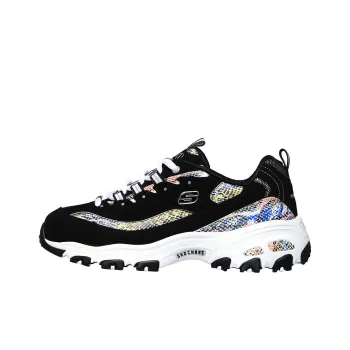 Skechers D'Lites Smooth Glide 'Black Multi' Women's