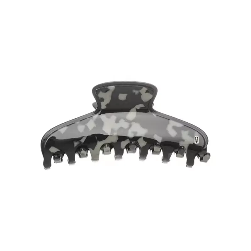 ALEXANDRE DE PARIS Vincent Collection Large Claw Clip Women's Brown/Black-4