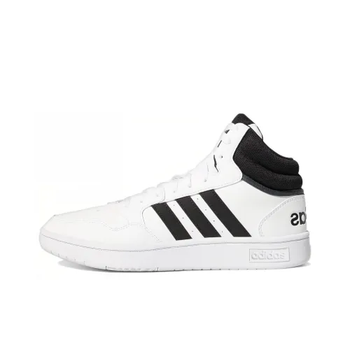 Adidas Hoops 3.0 Mid Classic Vintage Core Black Cloud White