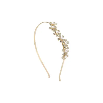 ROYALSASA Alloy, Gold Plated, Silver Plated Headbands Women's