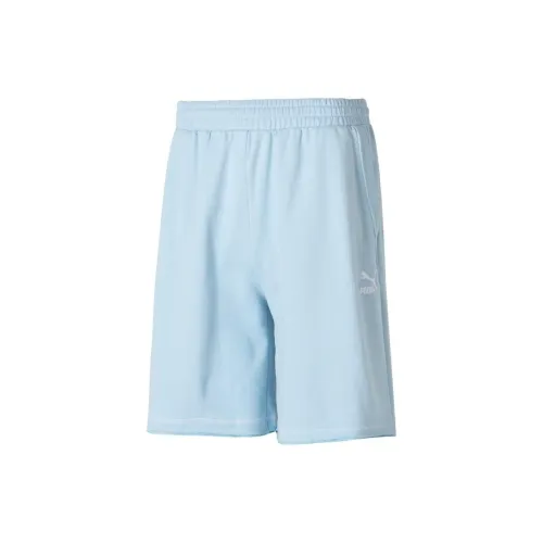 PUMA Casual Shorts Men Light Blue