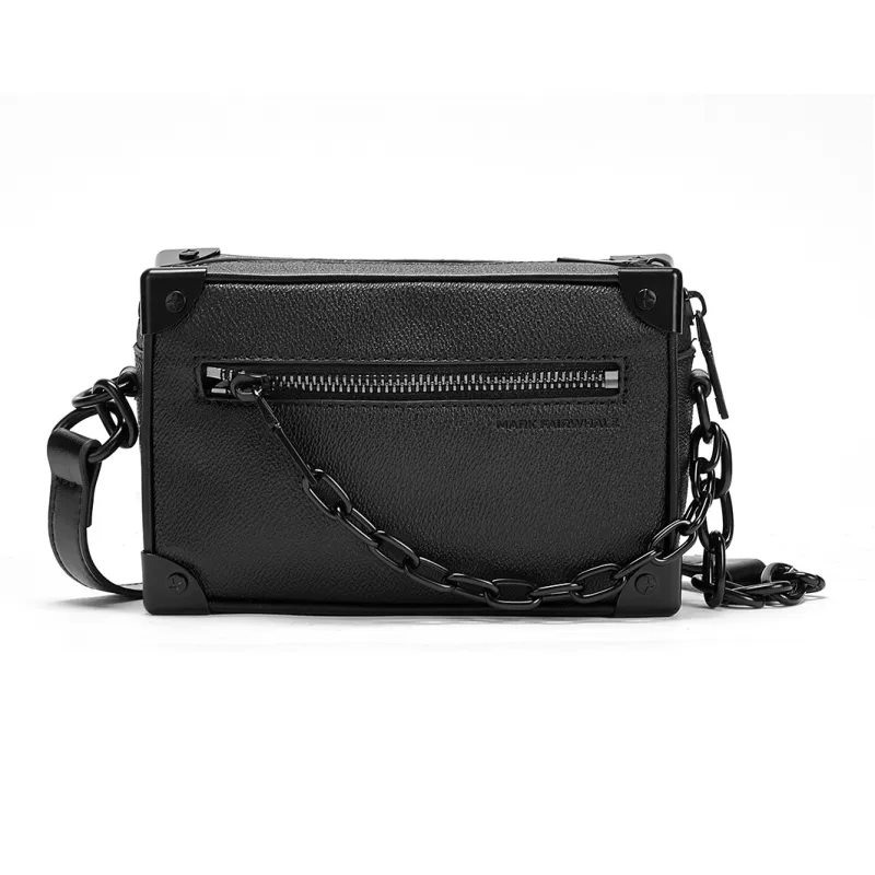 FAIRWHALE PVC Shoulder Bag Crossbody Bag Chain Bag Unisex-24