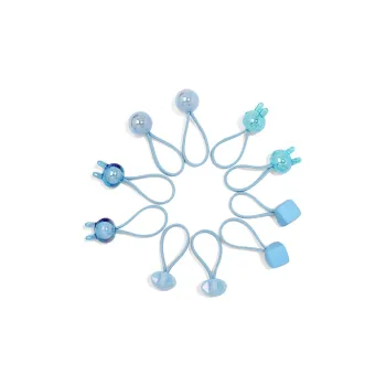 ROYALSASA Rubber Band Acrylic Hair Tie Kids'