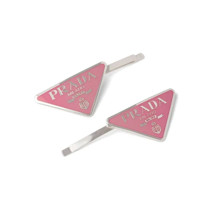 PRADA Hair Clips Women's Pink-1