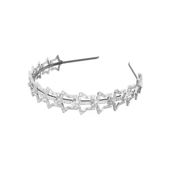 Swarovski Stella Headbands Women's Silver