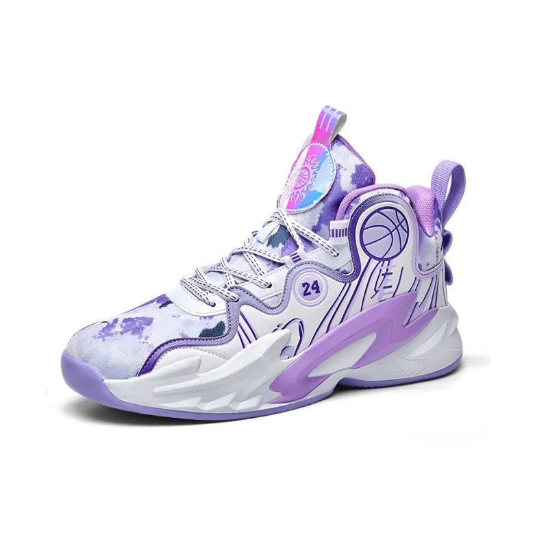 BANGNEY Cushioning Anti-Slip And Wear-Resistant Breathable Rebound Mid-Top Basketball Shoes Unisex-5