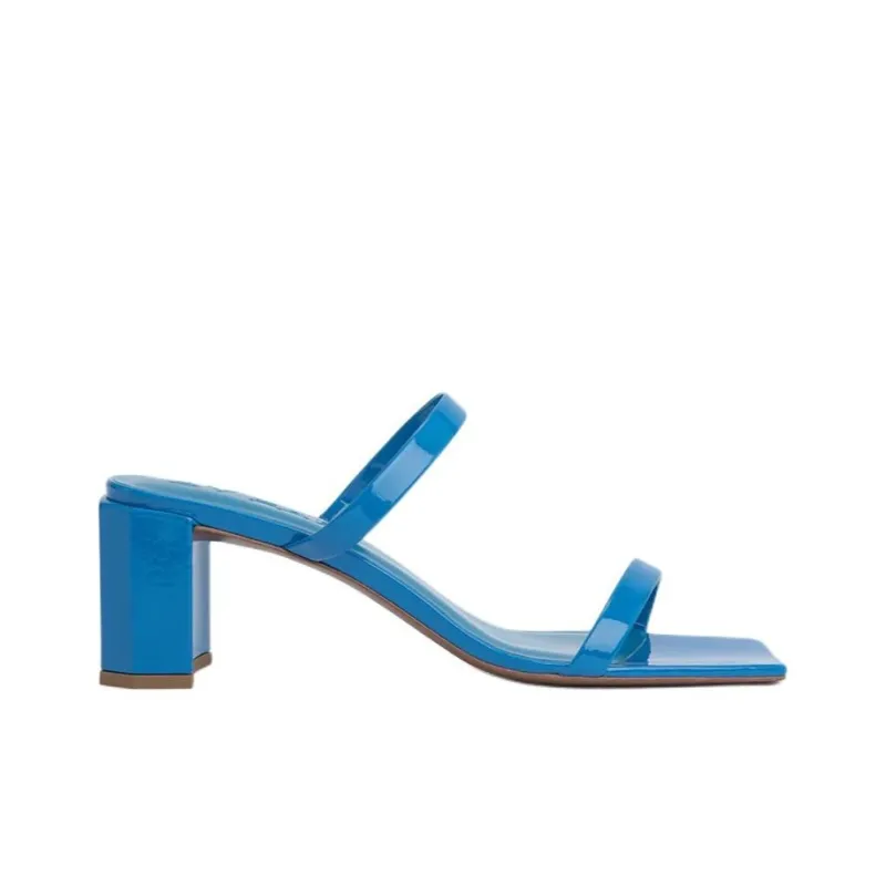 By Far Tanya Quiet Slide Slippers Women's Sky Blue-1