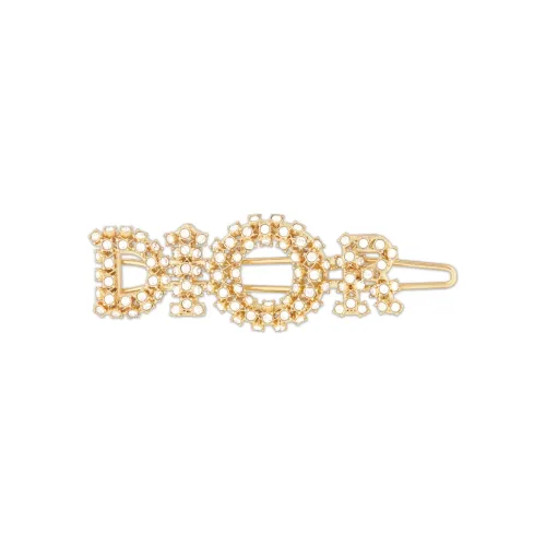 DIOR Hair Clips Women's Gold