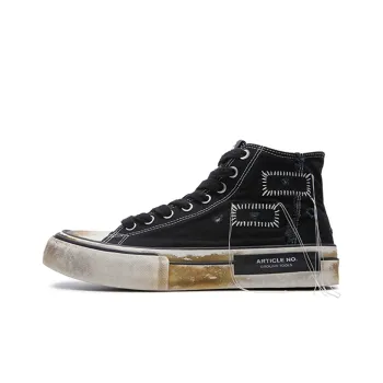 ARTICLE NO. Low Top Canvas Shoes Unisex Black